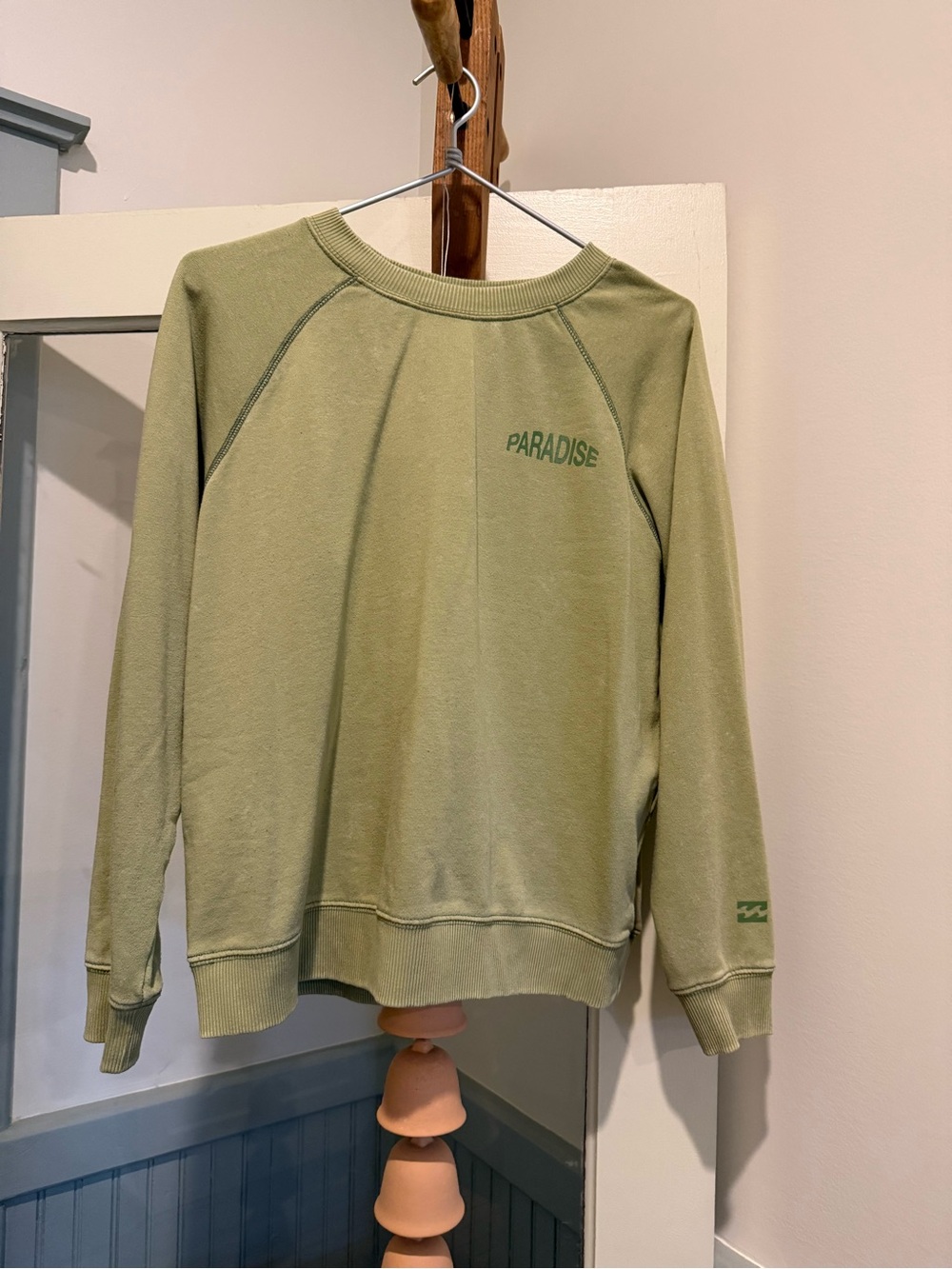 Billabong Green Crewneck Sweatshirt